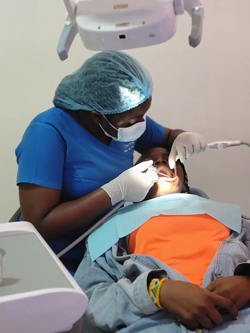 Dental treatment in progress at Alta Dental Clinic